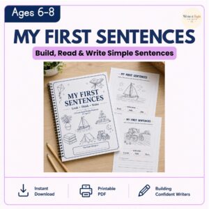 My First Sentences Workbook