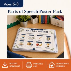 Parts of Speech Poster Pack